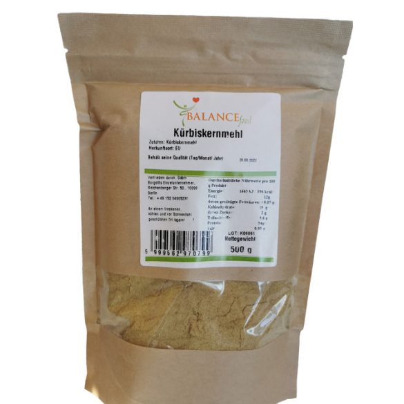 Kürbiskernmehl 500g, 47 % Protein Mehl