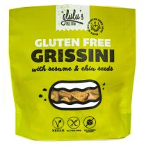   glulu's FreeFrom Grissini mit Körnern ohne Zuckerzusatz 100g (glutenfrei, vegan, sojafrei) 