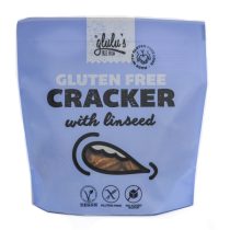   glulu's FreeFrom Leinsamen-Cracker ohne Zuckerzusatz 100g MHD:04.01.25 (glutenfrei, vegan, sojafrei) 