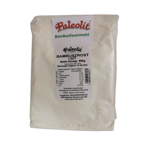 Paleolit Bambusfasermehl (Bambusmehl) 500 g