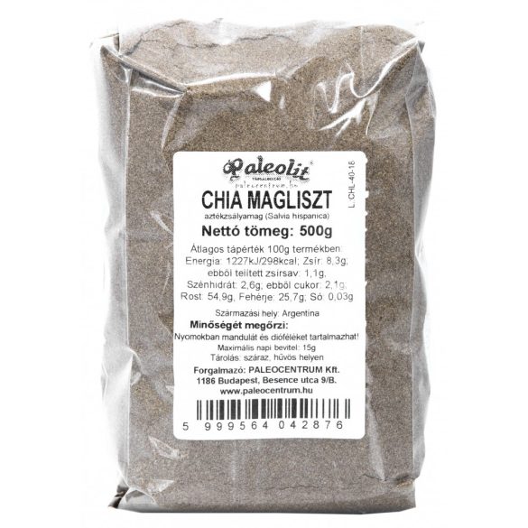 Paleolit Chiasamenmehl (Chiamehl) 500 g MHD: 09.01.2025