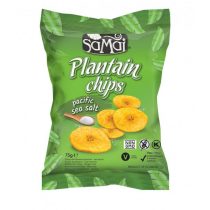 SAMAI Plantain Kochbananen Chips mit Meersalz 75g