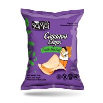 SAMAI Maniok Cassava Chips mit Meersalz 57g