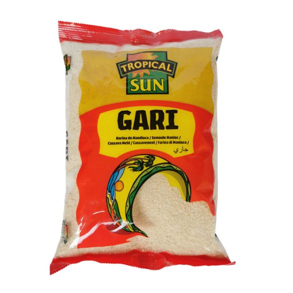 Tropical Sun Gari 500g Grobes Maniokmehl Cassava Mehl 