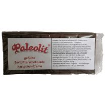   Paleolit gefüllte Zartbitterschokolade Maronen Kastanien-Creme 100g 