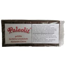   Paleolit gefüllte Zartbitterschokolade Maronen Kastanien-Creme 100g 