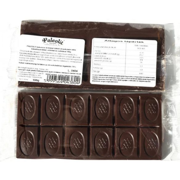 Paleolit gefüllte Zartbitterschokolade mit Kokoscreme 100g