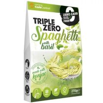   FORPRO Triple Zero Konjak Spaghetti mit Basilikum 270g (glutenfrei, paleo, zuckerfrei)