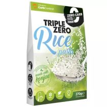   FORPRO Triple Zero Konjak Nudeln in Reisform 270g MHD:05.09.24 (glutenfrei, paleo, zuckerfrei)