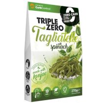   FORPRO Triple Zero Konjak Tagliatelle mit Spinat 270g (glutenfrei, paleo, zuckerfrei) 