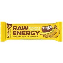 Bombus Raw Energy Riegel Bananen Kokos 50g 