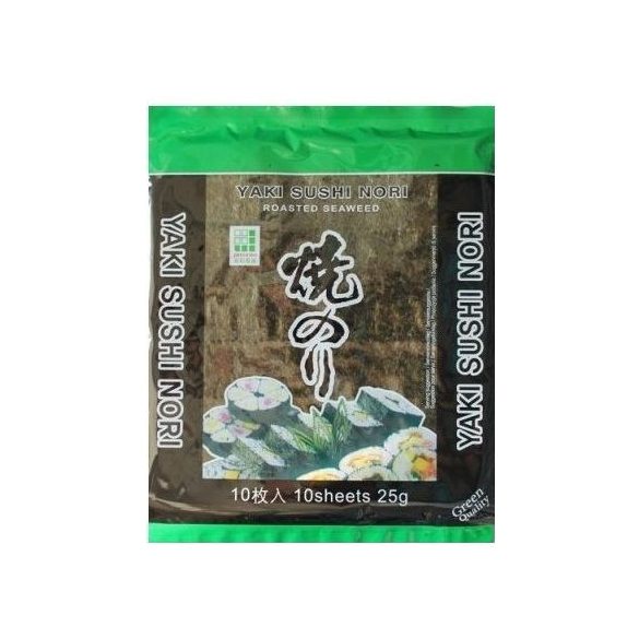 Yaki Sushi Nori Algenblätter 25g Seetang (10 Stück)