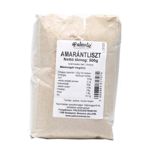 Paleolit Amaranthmehl 500g Glutenfrei MHD:14.10.24