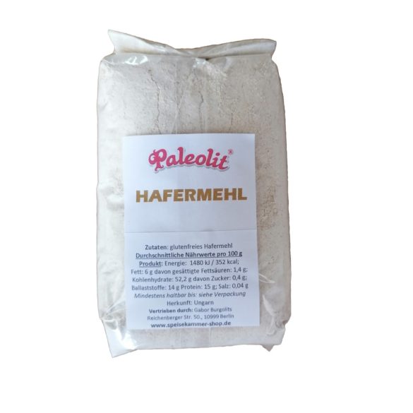 Paleolit Hafermehl 500g Haferflockenmehl Glutenfrei