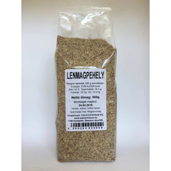 Paleolit Leinflocken Leinsamenflocken 500g MHD:15.10.24