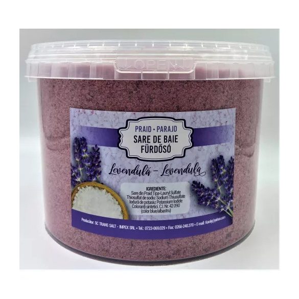 Parajd-Badesalz Lavendel 5kg 