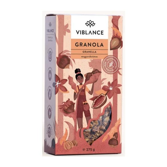 Viblance Granella Granola 275g Haselnuss-Schoko (glutenfrei)