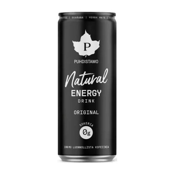 Puhdistamo Natural Energy Drink Original 330ml 