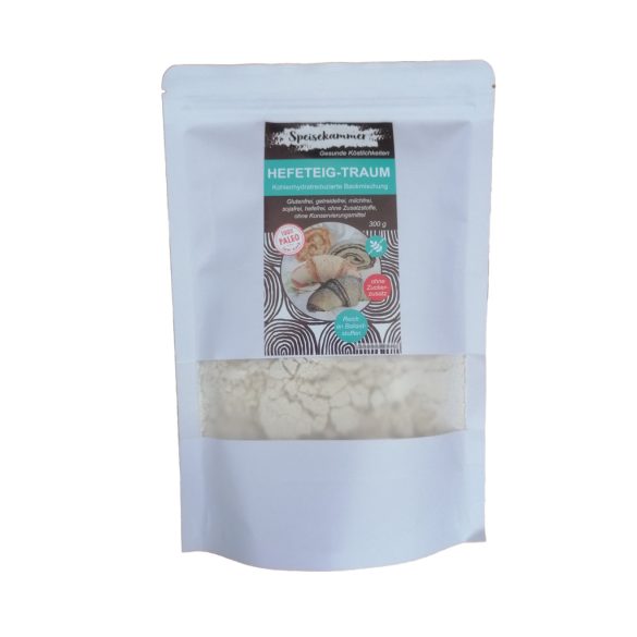 Speisekammer Hefeteig-Traum Universal Backmischung 300 G (Paleo, glutenfrei, maisfrei, sojafrei, kohlenhydratreduziert)