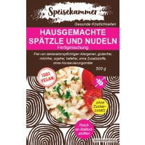   Speisekammer Fertigmischung für Vegane Hausgemachte Spätzle und Nudeln 500g MHD:25.10.24 (glutenfrei, sojafrei) 