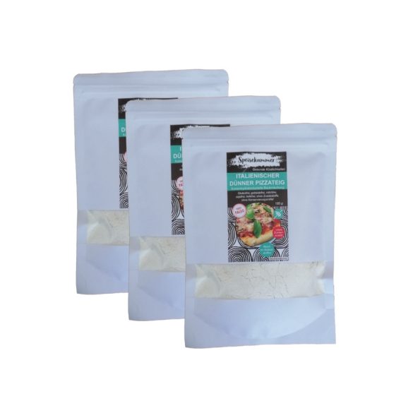 3er Pack Speisekammer Paleo Pizzateig 3x180g (glutenfrei, maisfrei, sojafrei, kohlenhydratreduziert)